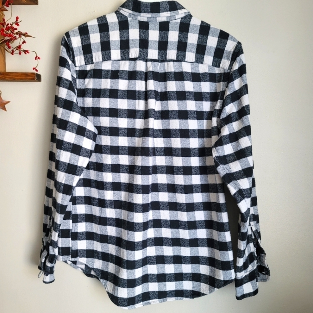 Five Four Flannel Plaid Button Down Shirts Long S… - image 8